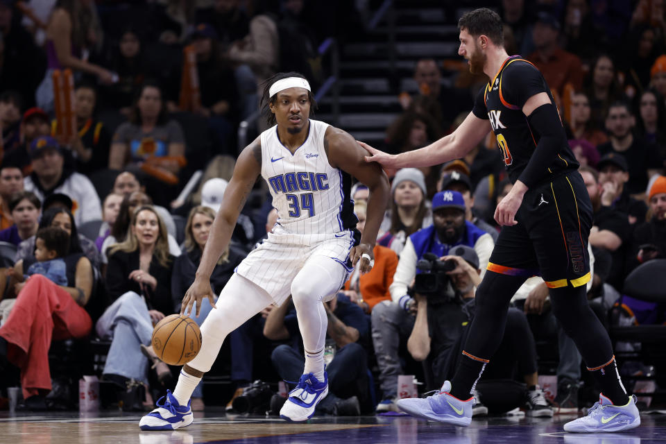 With Wendell Carter Jr. missing time with a knee injury, it might be best to cut him loose from your fantasy basketball team to make way for a healthy player to contribute immediately.  (Photo by Chris Coduto/Getty Images)