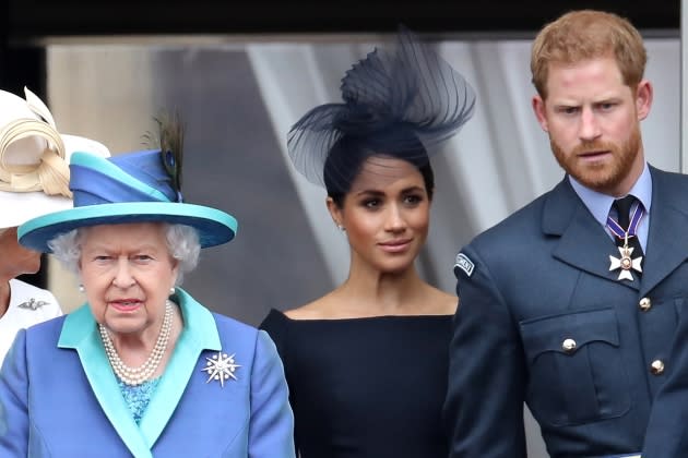 Members Of The Royal Family Attend Events To Mark The Centenary Of The RAF - Credit: Chris Jackson/Getty Images