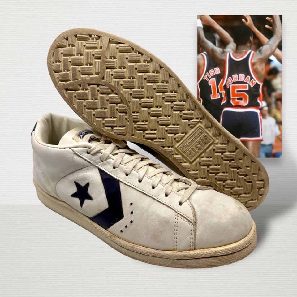 Michael Jordan’s earliest documented sneakers.