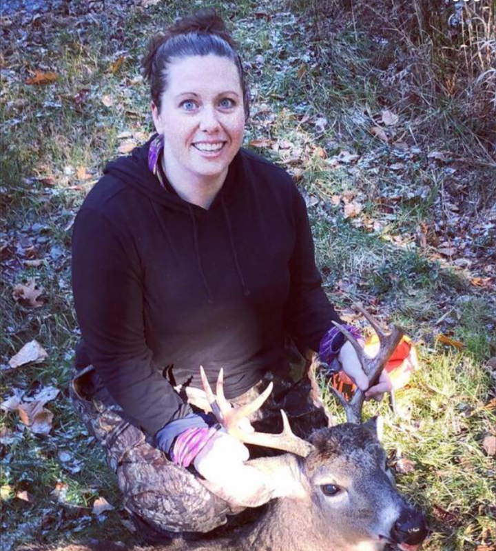 Nichole of Vermont says Tinder kicked her off the dating app because she posted hunting photos. (Photo: Courtesy of Nichole)