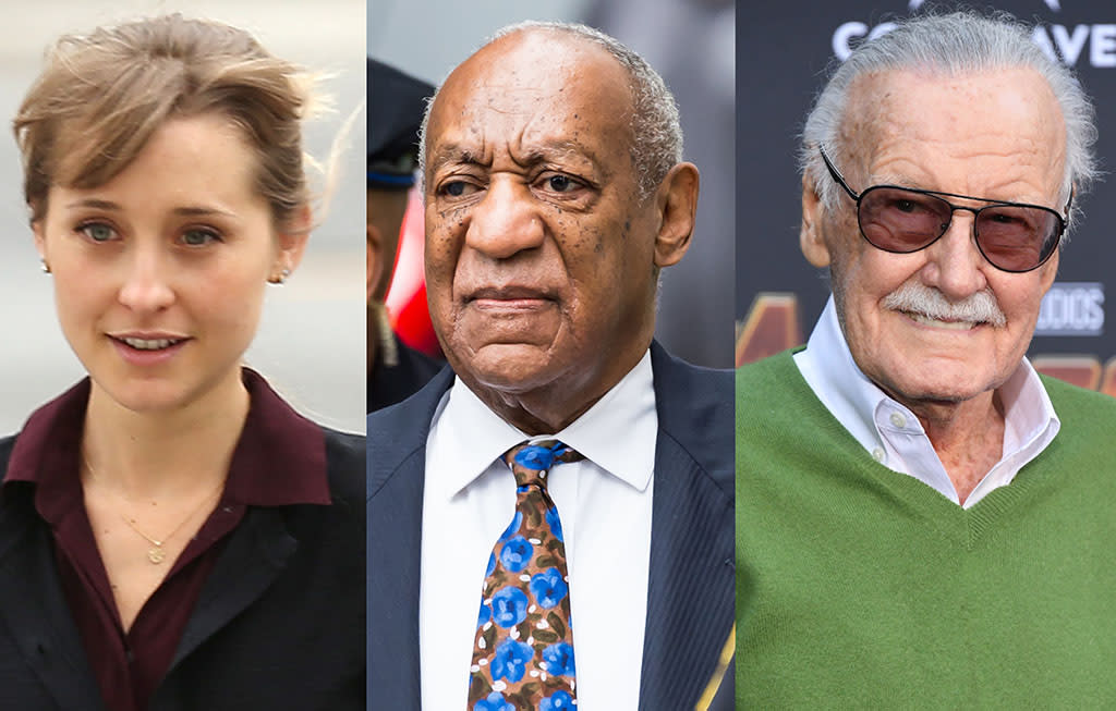 Allison Mack, Bill Cosby, Stan Lee (Photos: Getty Images)