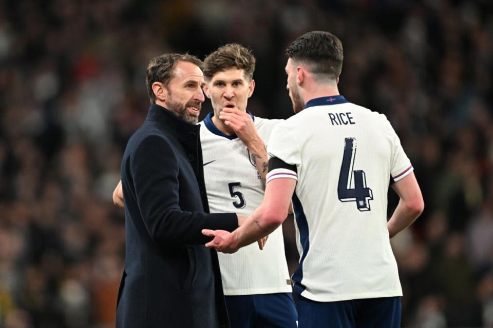 Southgate names his Euros squad in May, with England facing Belgium in a friendly tonight (The FA/Getty)