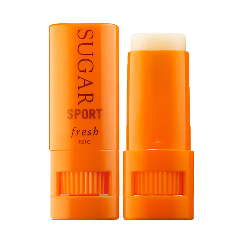 <a rel="nofollow noopener" href="https://click.linksynergy.com/deeplink?id=30KlfRmrMDo&mid=2417&murl=http%3A%2F%2Fwww.sephora.com%2Fsugar-sport-treatment-sunscreen-spf-30-P406676" target="_blank" data-ylk="slk:Sugar Sport Sunscreen SPF 30, Fresh, $25If you're going outside, grab protection. This version of Fresh's cult-favorite lip balm contains SPF; it can also be used on your face should you find yourself in a sunscreen pinch.;elm:context_link;itc:0;sec:content-canvas" class="link ">Sugar Sport Sunscreen SPF 30, Fresh, $25<p>If you're going outside, grab protection. This version of Fresh's cult-favorite lip balm contains SPF; it can also be used on your face should you find yourself in a sunscreen pinch.</p> </a>