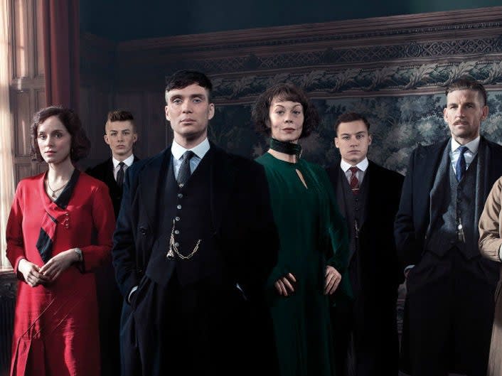 A new Shelby family portrait to celebrate the return of Peaky Blinders: BBC