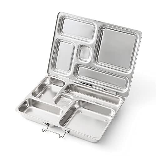 19) PlanetBox ROVER Classic Stainless Steel Bento Lunch Box