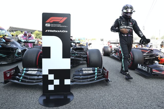 Lewis Hamilton was fastest in qualifying 