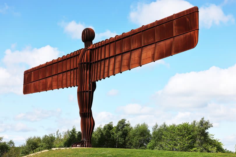 Angel of the North in Gateshead