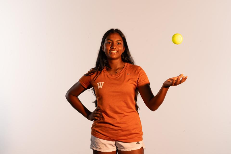 Junior tennis player Janya Tellabati has already won two Class 6A state team tennis championships at Westwood, so why not a third? "The best part (last year) was knowing that all the seniors were leaving with a win and making history for Westwood tennis," she said.