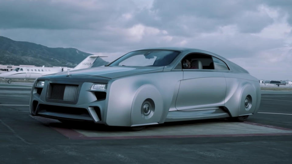 小賈斯汀近幾年比較特別的收藏是一輛客製化改裝的Rolls-Royce Wraith。(圖片來源/ 翻攝自 West Coast Customs YT)