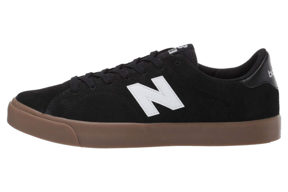 new balance, sneakers, gum sole