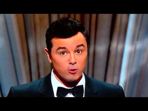 2013: When Seth Macfarlane sang about boobs.