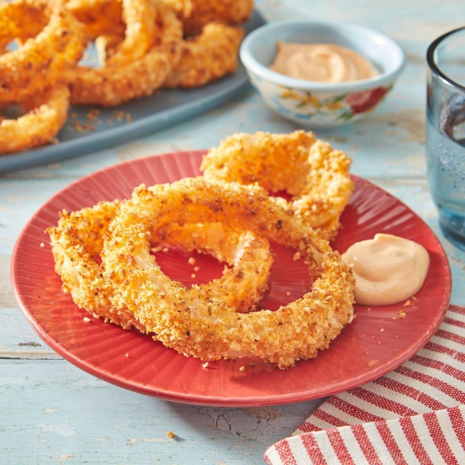 healthy super bowl recipes air fryer onion rings