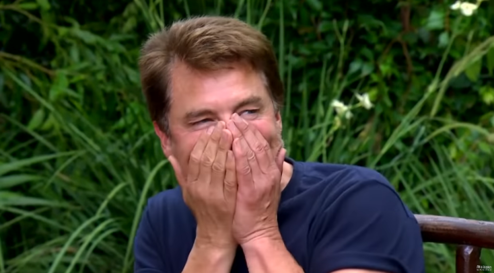 The actor took on the challenge of eating a bull’s penis (ITV/Youtube Screengrab)