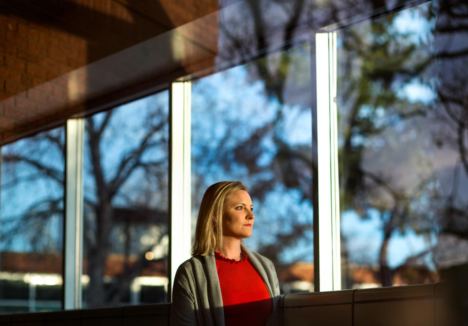 Heather Martin survived the 1999 Columbine High School shooting. (Photo: Autumn Parry for HuffPost)