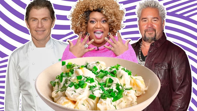 Celebrity chefs and potato salad
