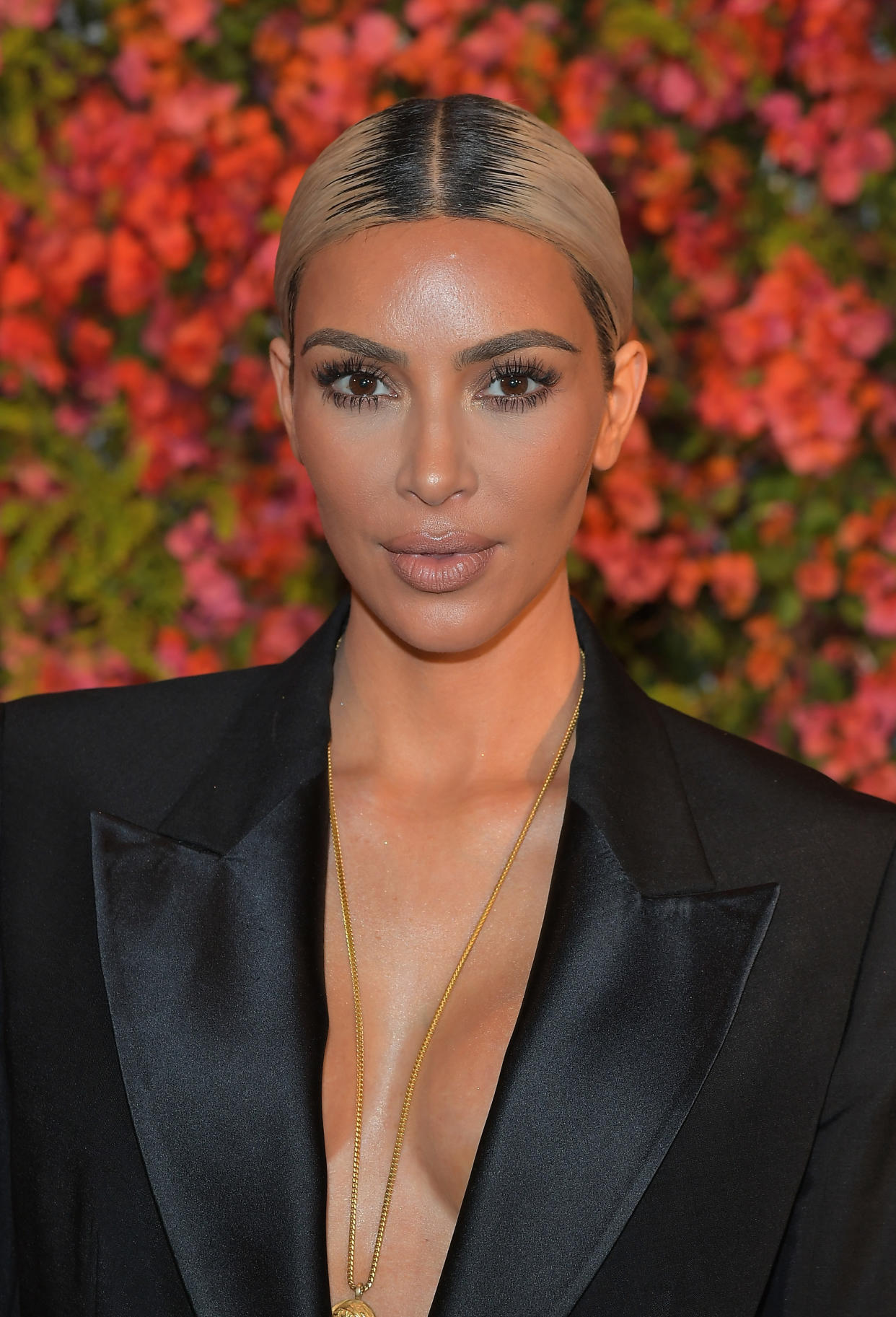 Kim Kardashian has inspired a body-positive activist to open up about how people of different shapes are treated. (Photo: Charley Gallay/Getty Images for Bumble)