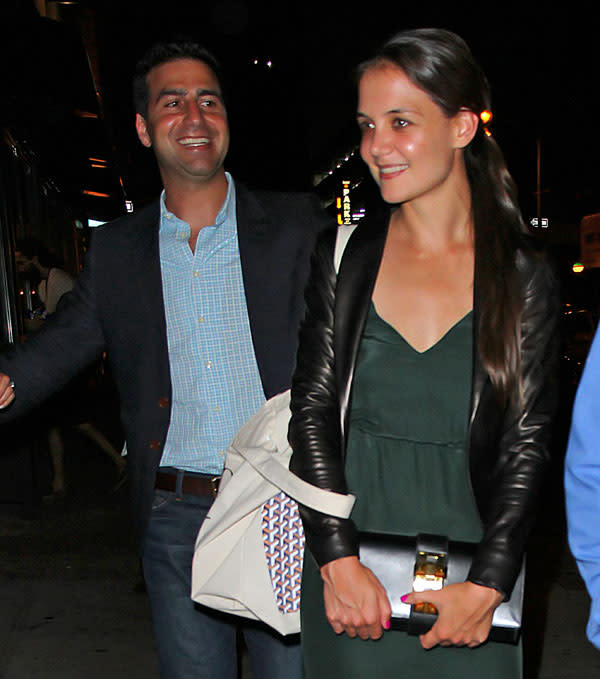 Katie Holmes: First Post Divorce Dinner Date With Mystery Man