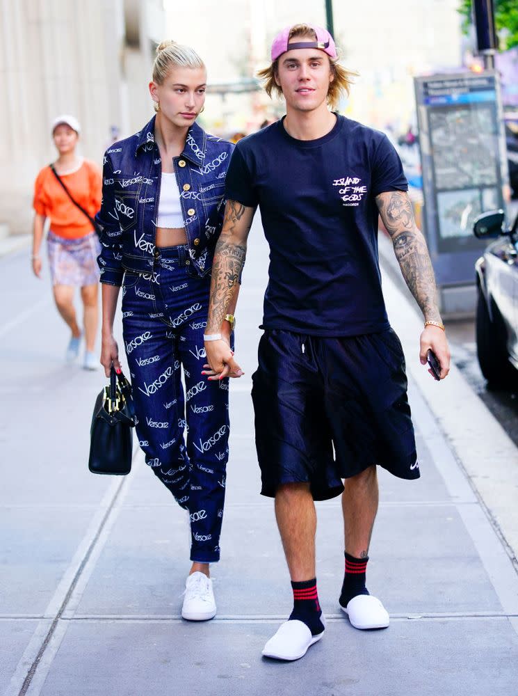 Hailey Baldwin and Justin Bieber