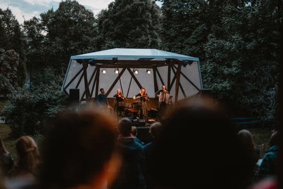 Fon Stricka Villa has free concerts in the garden (Krists Luhaers/@KristslL)