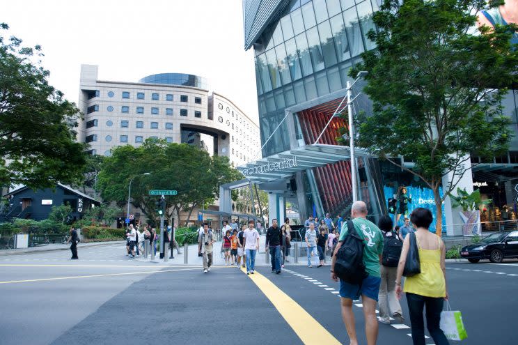 Orchard Road. Yahoo Singapore file photo