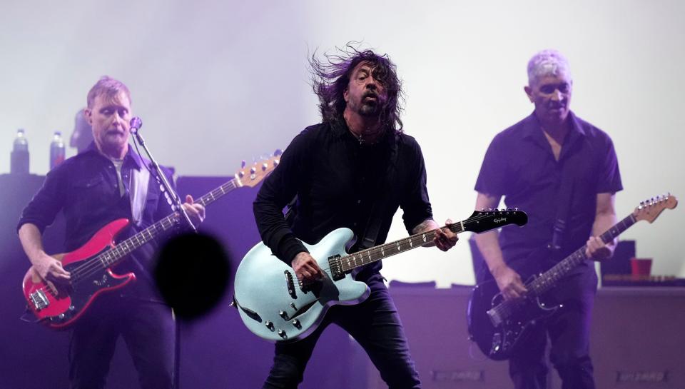 Foo Fighters perform Saturday at Austin City Limits Music Festival, where Shania Twain was a surprise guest.