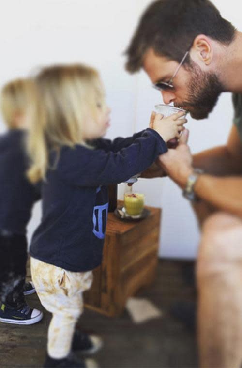 Chris Hemsworth's cutest dad moments