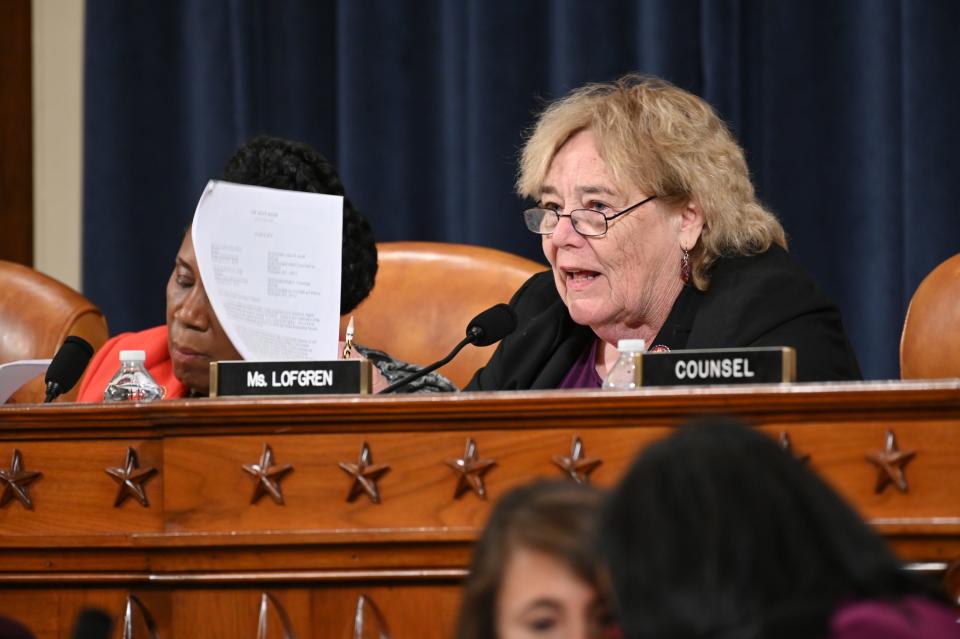 California Rep. Zoe Lofgren served in Congress during President Bill Clinton's impeachment and as a Judiciary Committee staffer in the investigation of President Richard Nixon.