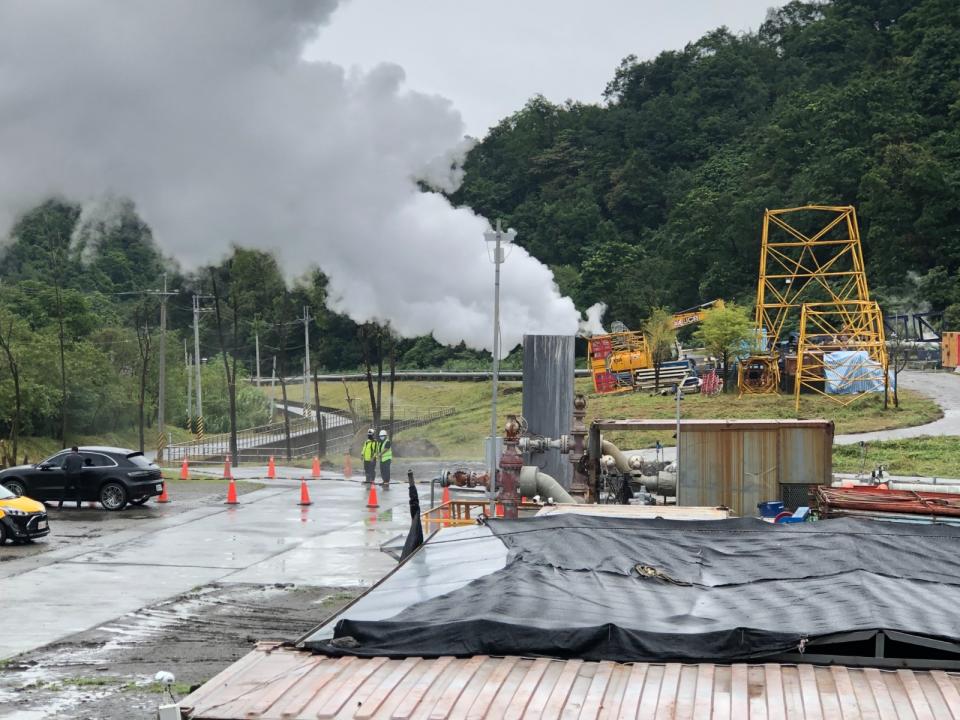 清水地熱電廠需要透過「洗井」，解決最要命的「結垢」問題。吳馥馨攝