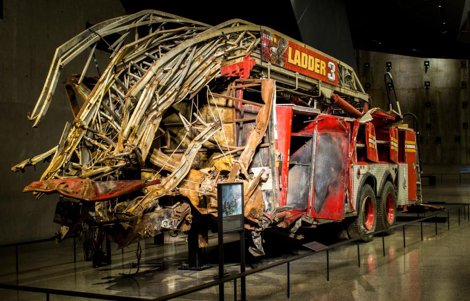 Firefighters of Ladder Company 3 responded to the World Trade Center on Sept. 11, 2001. Nearly a dozen members of Ladder Company 3 died that day.