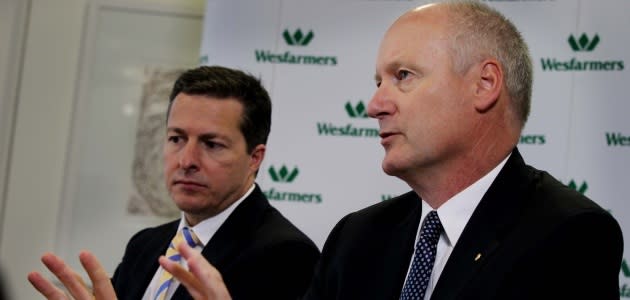 Wesfarmers bosses cash in chips to pay tax