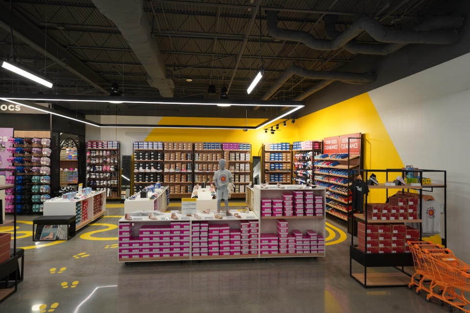 DSW is making its stores more kid-friendly. - Credit: Courtesy