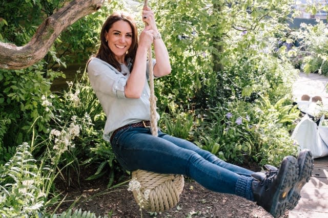 Kate hails power of great outdoors in helping children become happy adults