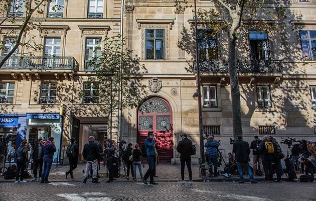 Kim's accommodation in Paris. Source: Getty Images.