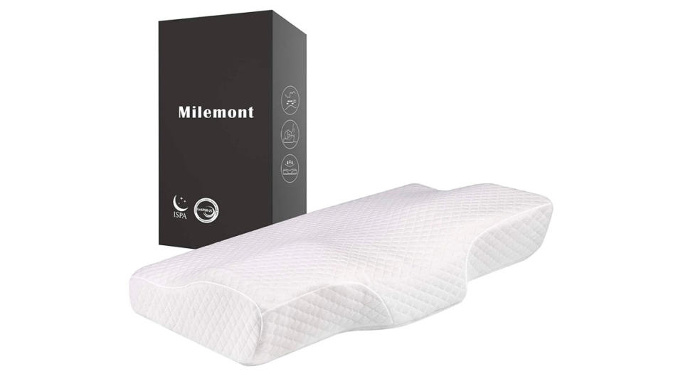 Milemont Memory Foam Pillow (Photo: Amazon)