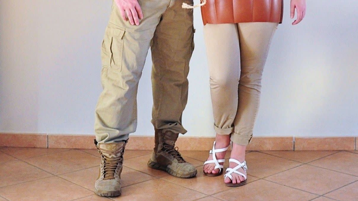 garden gnome and flower couples halloween costume