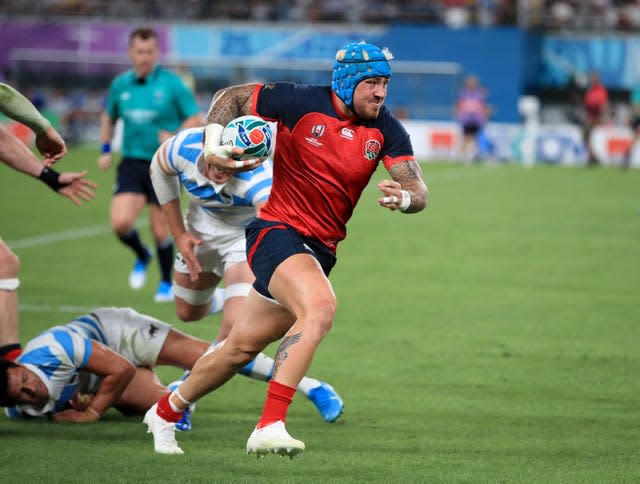 Jack Nowell's last England appearance was against Argentina at the 2019 World Cup