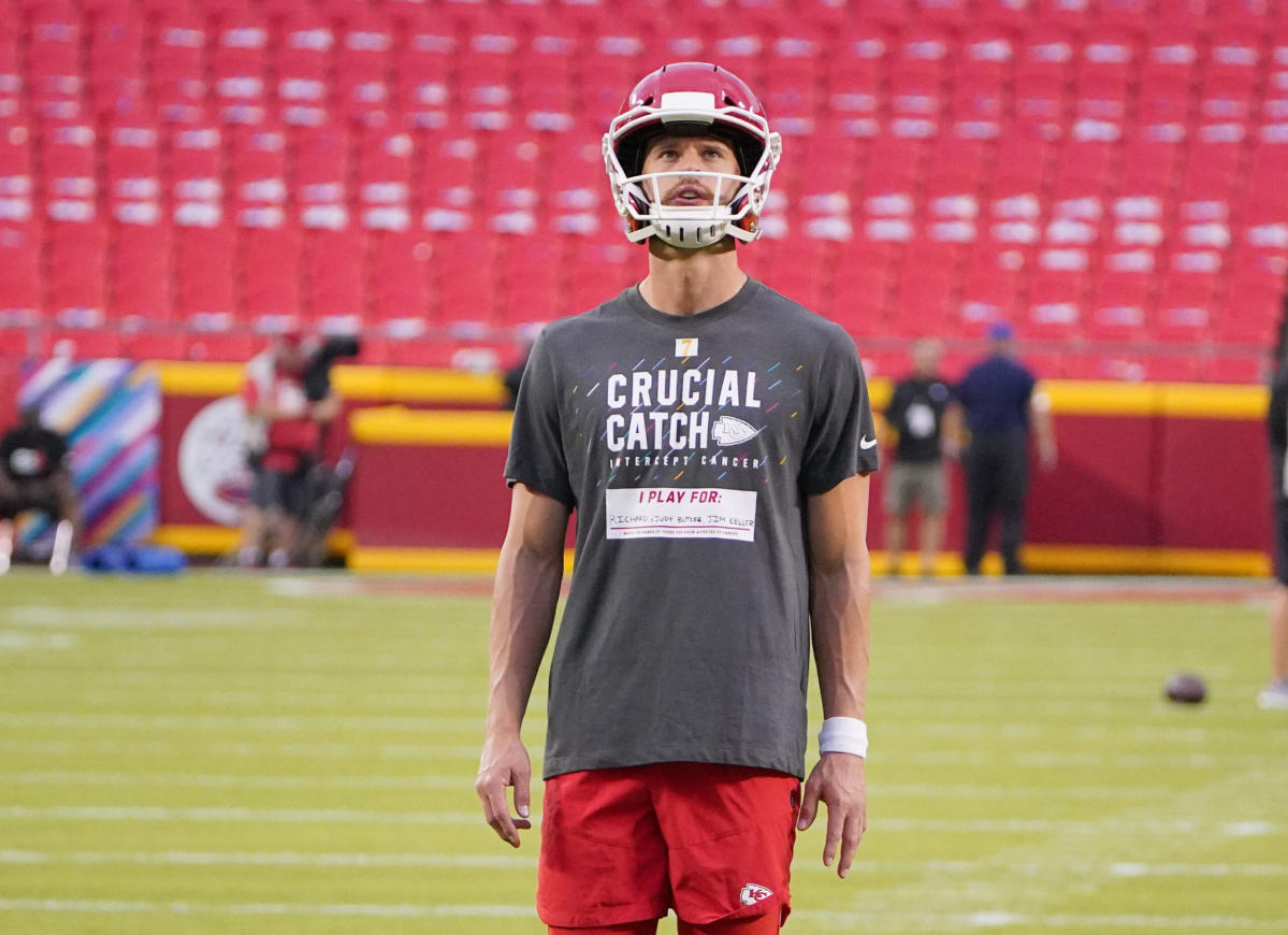 Dave Toub provides latest update on Chiefs K Harrison Butker's