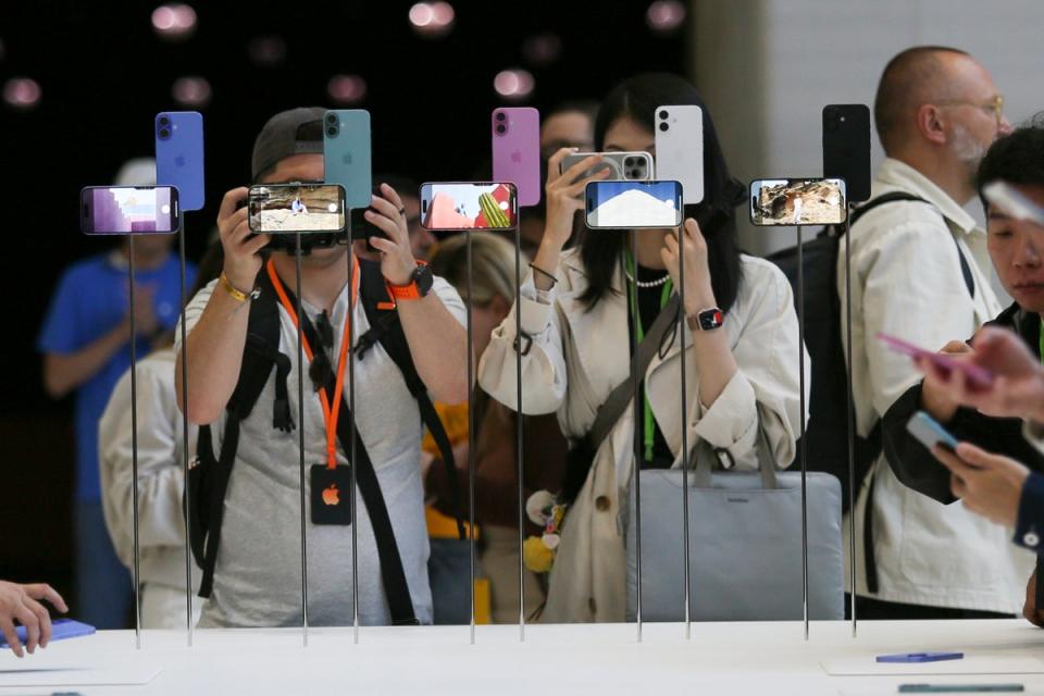 Apple Showcase (Copyright 2024 The Associated Press. All rights reserved)