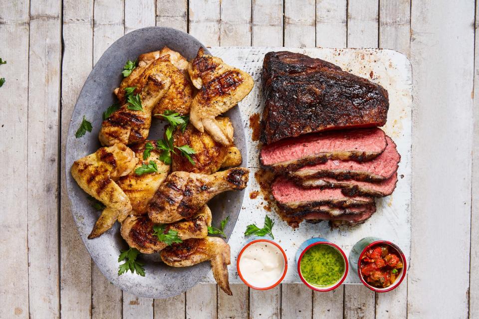 Grilled Chicken With Smoky Corn Salad Is Our New Favorite Warm-Weather Meal