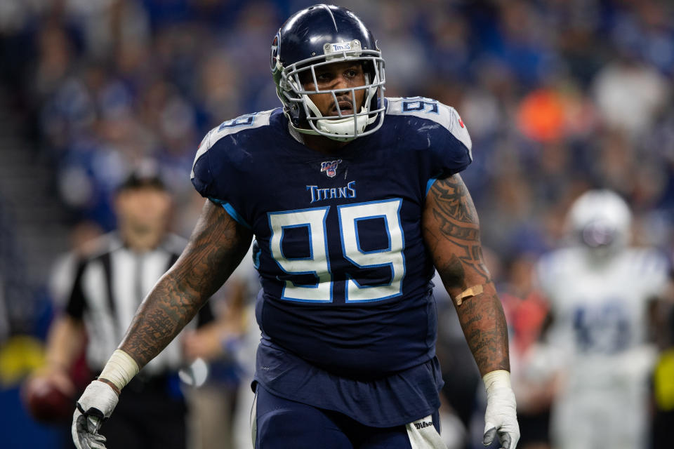 Jurrell Casey is still bitter over the trade that sent him from Tennessee to Denver this offseason. (Zach Bolinger/Icon Sportswire/Getty Images)