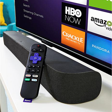 Get the Roku Smart Soundbar for just $160 at QVC. That's even cheaper than at Roku.com. (Photo: Roku)