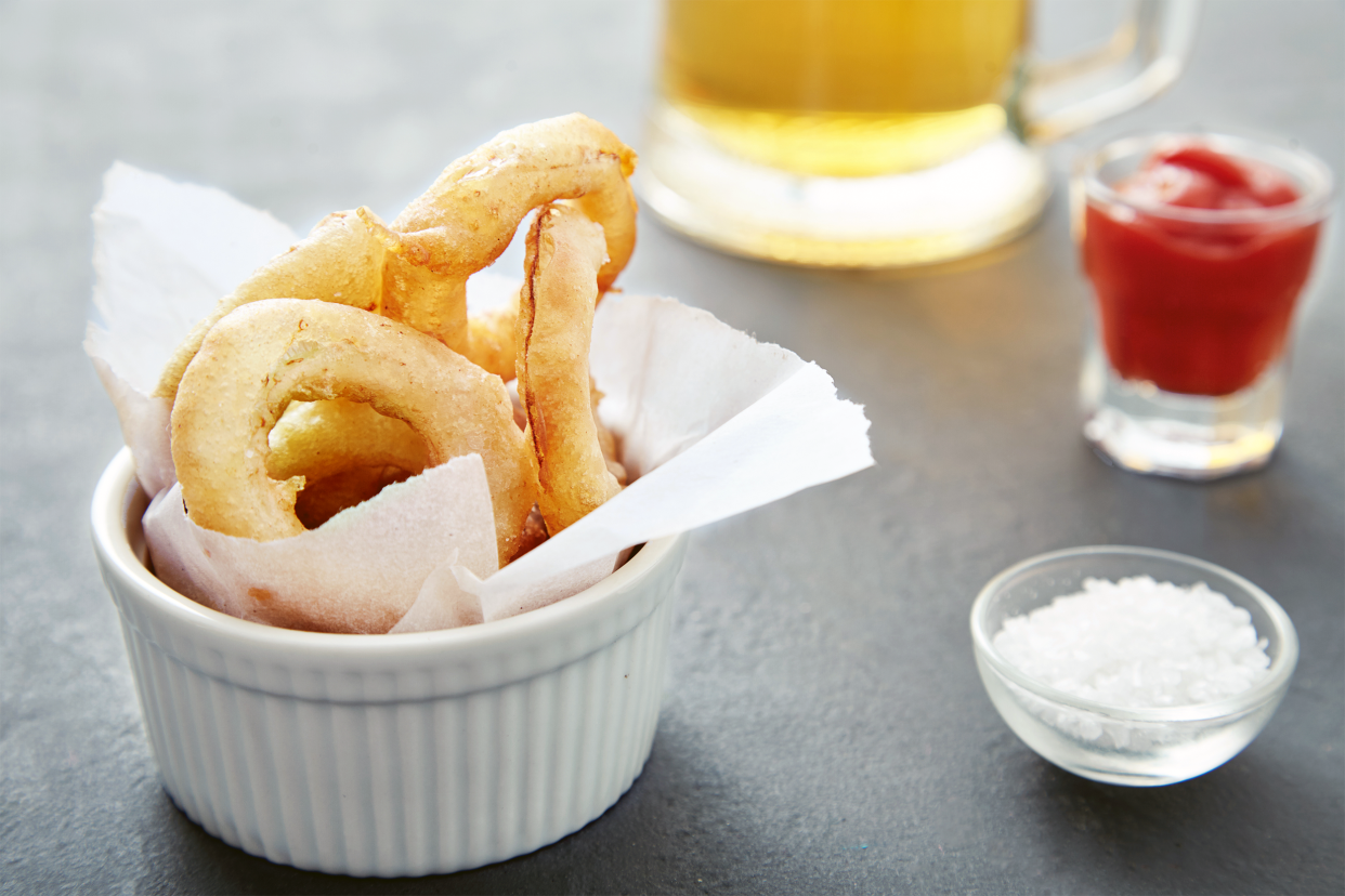 beer batter onion rings