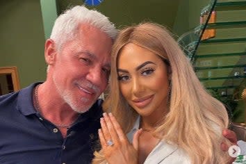 <p>Wayne Lineker has claimed he and Chloe Ferry are engaged</p> (Instagram)