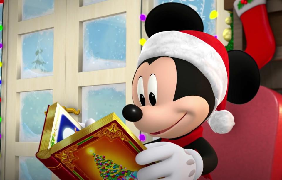 Still from Mickey & Minnie Wish Upon a Christmas