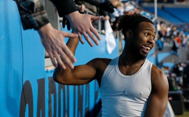 Josh Norman was working at his coffee shop before returning to Panthers