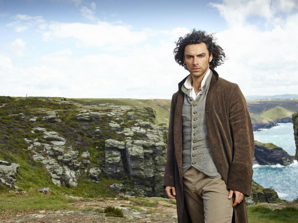 Period dramas like BBC1's 'Poldark' (above) appeal to the US as does ITV's 'Mr Selfridge'