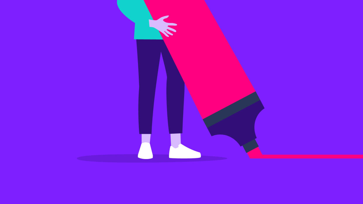 How to set boundaries — and stick with them, according to experts. (Design by Quinn Lemmers/Yahoo Life)