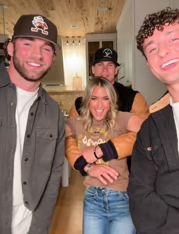 <p>montana.boyz/Tiktok</p> Kristin Cavallari and the Montana Boyz on TikTok