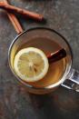 <p>Rum, maple syrup, a squeeze of lemon and boiling water is the quick and easy way to make yourself a yummy boozy drink. <em><a rel="nofollow noopener" href="http://wallflowerkitchen.com/rum-hot-toddy/" target="_blank" data-ylk="slk:[Photo: Wall Flower Kitchen];elm:context_link;itc:0;sec:content-canvas" class="link ">[Photo: Wall Flower Kitchen]</a></em> </p>