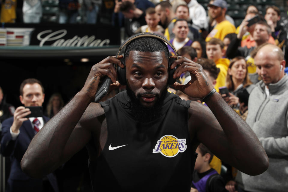 Los Angeles Lakers guard Lance Stephenson returned ‘home’ to Indianapolis this week. (Photo by Jeff Haynes/NBAE via Getty Images)